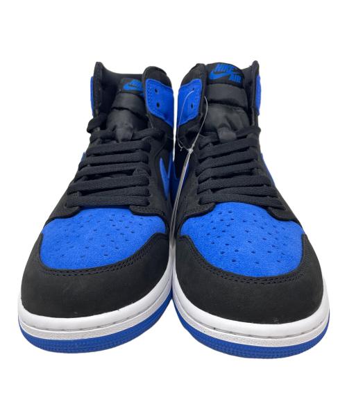 NIKE（ナイキ）NIKE (ナイキ) ハイカットスニーカー Air Jordan 1 Retro High OG（エアジョーダン1 レトロ ハイ OG） ブルー×ブラック サイズ:28cm 未使用品の古着・服飾アイテム