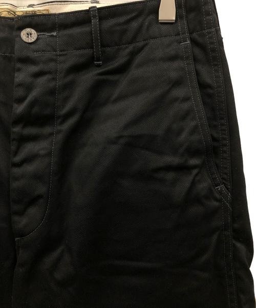 BUZZ RICKSON'S（バズリクソンズ）BUZZ RICKSON'S william gibson ワークパンツ Type BLACK CHINO 1942 MODEL（タイプ ブラック チノ 1942 モデル） ブラック サイズ:WAIST34 INSEAM35の古着・服飾アイテム