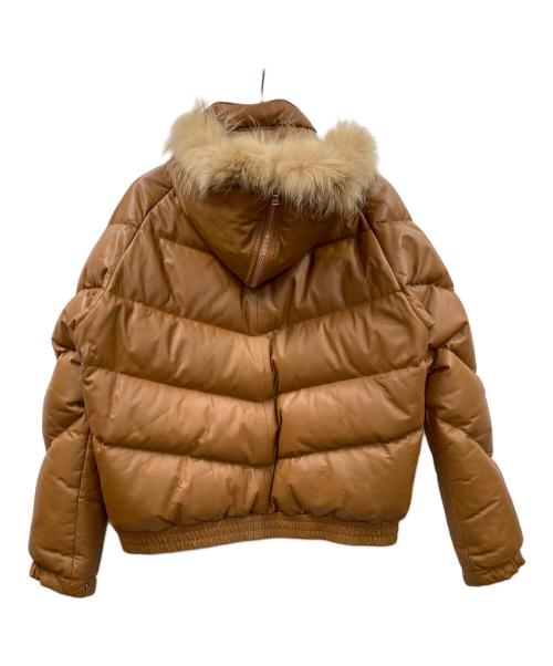 A BATHING APE（ア ベイシング エイプ）A BATHING APE (ア ベイシング エイプ) ダウンジャケット ブラウン サイズ:Mの古着・服飾アイテム