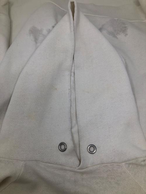 Champion（チャンピオン）Champion (チャンピオン) 80s プルオーバーパーカー Ohio State（オハイオ ステート） ホワイト サイズ:LARGEの古着・服飾アイテム