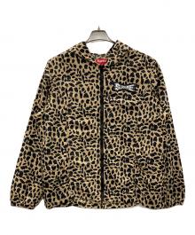 SUPREME（シュプリーム）の古着「ナイロンジャケット アニマル柄」｜ベージュ×ブラック