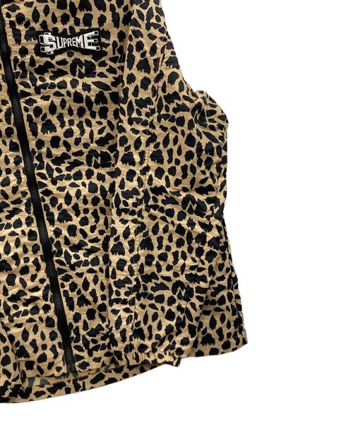 SUPREME（シュプリーム）Supreme (シュプリーム) ナイロンジャケット アニマル柄 ベージュ×ブラック サイズ:Lの古着・服飾アイテム