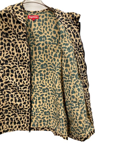 SUPREME（シュプリーム）Supreme (シュプリーム) ナイロンジャケット アニマル柄 ベージュ×ブラック サイズ:Lの古着・服飾アイテム