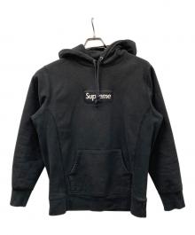 SUPREME（シュプリーム）の古着「パーカー　Box Logo Hoodie Black（ボックスロゴフーディブラック）」｜ブラック