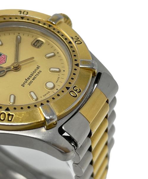 TAG Heuer（タグ・ホイヤー）TAG Heuer (タグ・ホイヤー) 腕時計 クォーツ タグホイヤー プロフェッショナル200 デイト イエロー サイズ:実寸サイズにてご確認ください。の古着・服飾アイテム