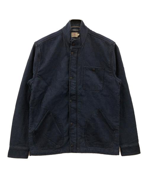 FAHERTY BRAND（ファリティブランド）FAHERTY BRAND (ファリティブランド) キルティングジャケット QUILTED BARN COAT（キルテッド バーン コート） インディゴ サイズ:Mの古着・服飾アイテム