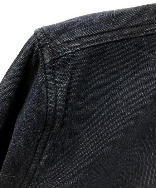 FAHERTY BRAND（ファリティブランド）FAHERTY BRAND (ファリティブランド) キルティングジャケット QUILTED BARN COAT（キルテッド バーン コート） インディゴ サイズ:Mの古着・服飾アイテム