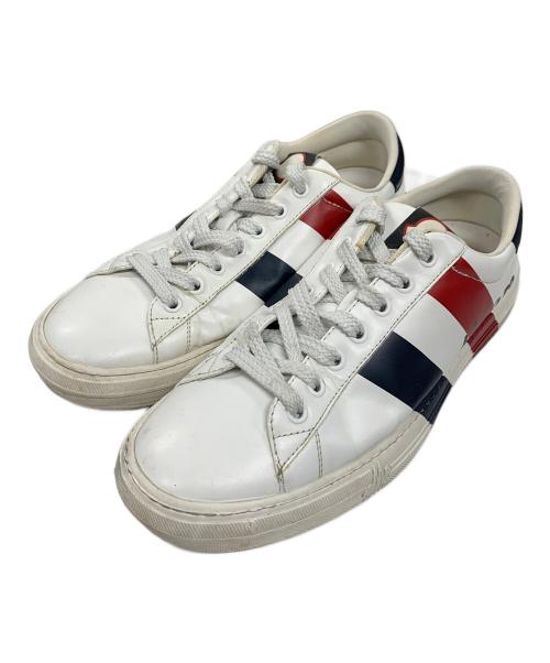 MONCLER（モンクレール）MONCLER (モンクレール) モナコローカットスニーカー ホワイト系 サイズ:41の古着・服飾アイテム