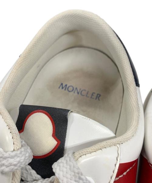 MONCLER（モンクレール）MONCLER (モンクレール) モナコローカットスニーカー ホワイト系 サイズ:41の古着・服飾アイテム