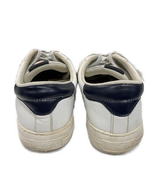 MONCLER（モンクレール）MONCLER (モンクレール) モナコローカットスニーカー ホワイト系 サイズ:41の古着・服飾アイテム