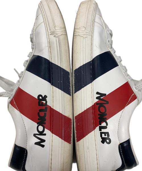 MONCLER（モンクレール）MONCLER (モンクレール) モナコローカットスニーカー ホワイト系 サイズ:41の古着・服飾アイテム