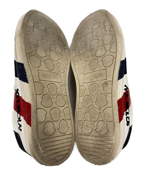 MONCLER（モンクレール）MONCLER (モンクレール) モナコローカットスニーカー ホワイト系 サイズ:41の古着・服飾アイテム