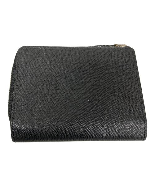 PAUL SMITH（ポールスミス）PAUL SMITH (ポールスミス) 2つ折り財布 ジップストローグレイン1 ブラック サイズ:実寸サイズにご確認ください。の古着・服飾アイテム