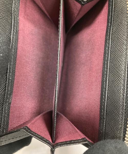 PAUL SMITH（ポールスミス）PAUL SMITH (ポールスミス) 2つ折り財布 ジップストローグレイン1 ブラック サイズ:実寸サイズにご確認ください。の古着・服飾アイテム