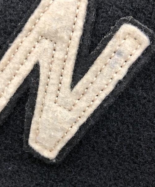 INDIAN MOTORCYCLE（インディアンモーターサイクル）INDIAN MOTORCYCLE (インディアンモーターサイクル) スタジャン ブラック×アイボリー サイズ:40の古着・服飾アイテム