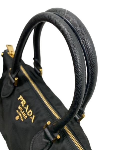 PRADA（プラダ）PRADA (プラダ) 2WAYバッグ ハンドバッグ ショルダーバッグ ブラック サイズ:実寸サイズにてご家訓ください。の古着・服飾アイテム