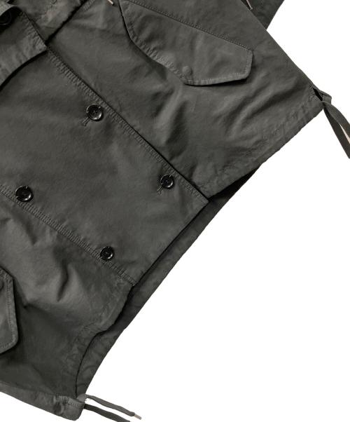 moussy（マウジー）moussy (マウジー) ジャケット OVER ベスト & SHORT ジャケット ダークグレー サイズ:Fの古着・服飾アイテム