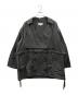 moussy（マウジー）の古着「ジャケット OVER ベスト & SHORT ジャケット」｜ダークグレー