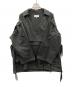 中古・古着 moussy (マウジー) ジャケット OVER ベスト & SHORT ジャケット ダークグレー サイズ:F：5000円