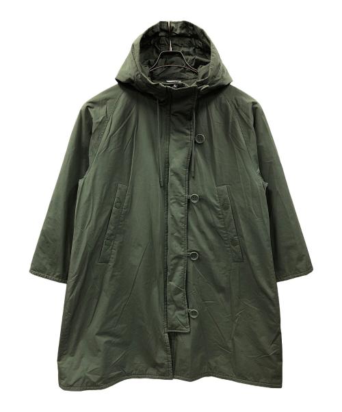 Max Mara WEEK END LINE（マックスマーラ ウイークエンドライン）Max Mara WEEK END LINE (マックスマーラ ウイークエンドライン) モッズコート LUXEPAD（リュクスパッド）フーデッドコート オリーブ サイズ:40の古着・服飾アイテム