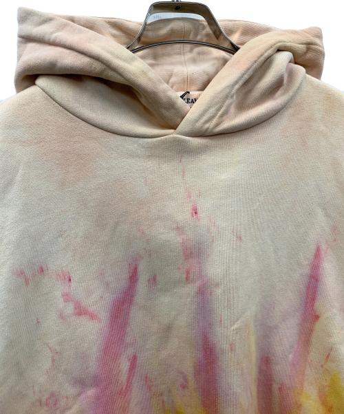 AMBERGLEAM（アンバーグリーム）AMBERGLEAM (アンバーグリーム) プルオーバーパーカー ピンク×オレンジ サイズ:M 未使用品の古着・服飾アイテム