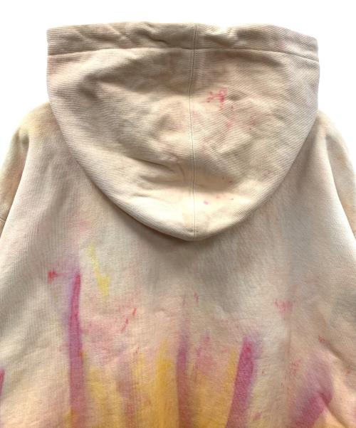 AMBERGLEAM（アンバーグリーム）AMBERGLEAM (アンバーグリーム) プルオーバーパーカー ピンク×オレンジ サイズ:M 未使用品の古着・服飾アイテム