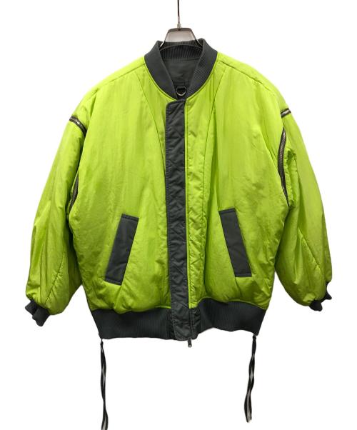 MAISON SPECIAL（メゾンスペシャル）MAISON SPECIAL (メゾンスペシャル) ジャケット リバーシブルナイロンMA-1（エムエー-ワン） グレー サイズ:FREEの古着・服飾アイテム