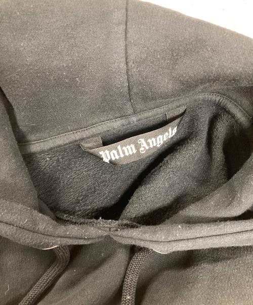 Palm Angels（パーム エンジェルス）Palm Angels (パーム エンジェルス) プルオーバーパーカー ブラック サイズ:Mの古着・服飾アイテム