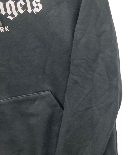 Palm Angels（パーム エンジェルス）Palm Angels (パーム エンジェルス) プルオーバーパーカー ブラック サイズ:Mの古着・服飾アイテム