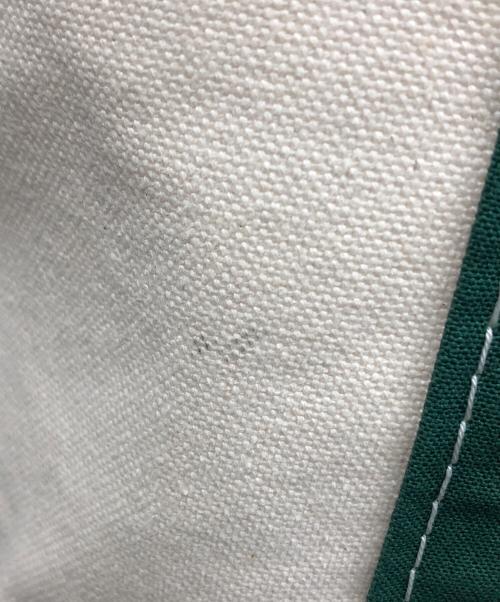 L.L.Bean（エルエルビーン）L.L.Bean (エルエルビーン) トートバッグ Boat and Tote Open-Top（ボート アンド トート オープン-トップ） アイボリー×グリーン サイズ:実寸サイズにてご確認下さい。の古着・服飾アイテム