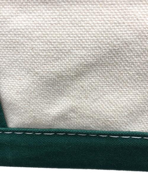 L.L.Bean（エルエルビーン）L.L.Bean (エルエルビーン) トートバッグ Boat and Tote Open-Top（ボート アンド トート オープン-トップ） アイボリー×グリーン サイズ:実寸サイズにてご確認下さい。の古着・服飾アイテム