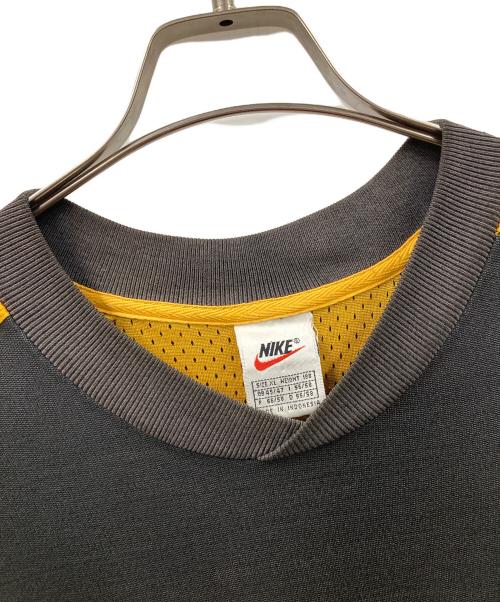 NIKE（ナイキ）NIKE (ナイキ) スウェット ブラック×ホワイト×イエロー サイズ:XLの古着・服飾アイテム