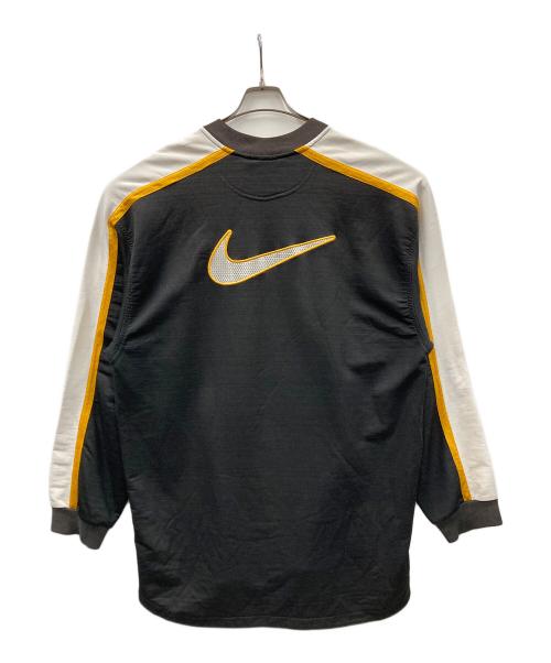 NIKE（ナイキ）NIKE (ナイキ) スウェット ブラック×ホワイト×イエロー サイズ:XLの古着・服飾アイテム