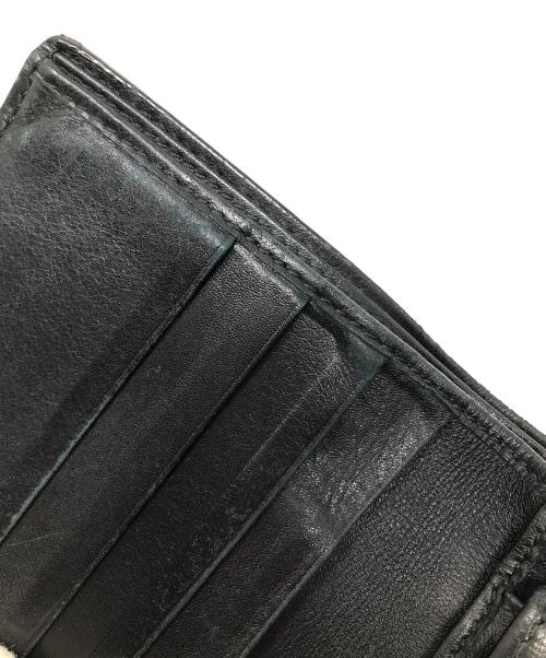 GUCCI（グッチ）GUCCI (グッチ) 2つ折り財布 マイクログッチシマ ブラック サイズ:実寸サイズにてご確認ください。の古着・服飾アイテム