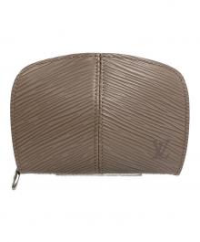 LOUIS VUITTON（ルイ ヴィトン）の古着「コインケース ポルトモネ エピ」｜グレージュ