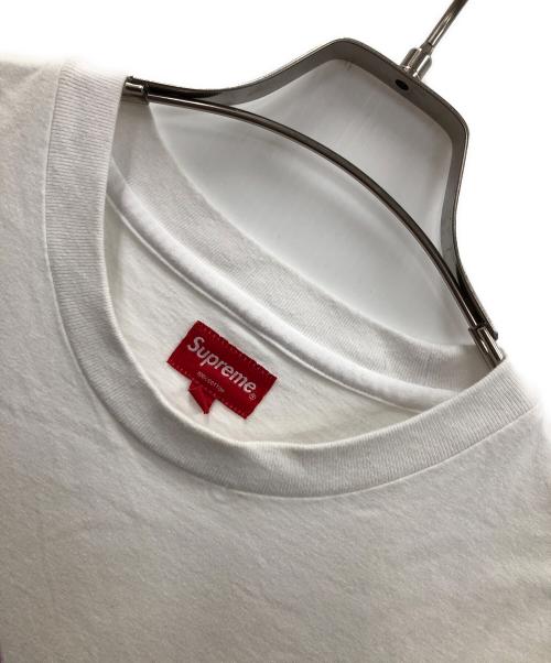 SUPREME（シュプリーム）SUPREME (シュプリーム) 半袖シャツ 刺繍ロゴ ホワイト サイズ:XLの古着・服飾アイテム