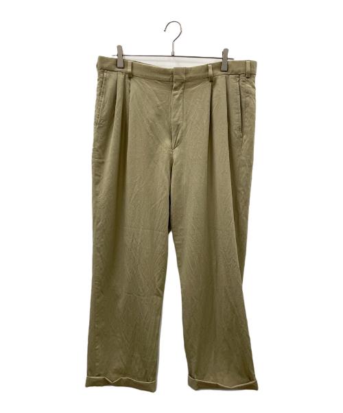 BROOKS BROTHERS（ブルックスブラザーズ）BROOKS BROTHERS (ブルックスブラザーズ) 90s ツータックスラックス ベージュ サイズ:実寸サイズにてご確認ください。の古着・服飾アイテム