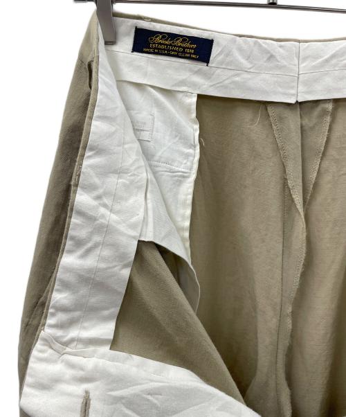 BROOKS BROTHERS（ブルックスブラザーズ）BROOKS BROTHERS (ブルックスブラザーズ) 90s ツータックスラックス ベージュ サイズ:実寸サイズにてご確認ください。の古着・服飾アイテム