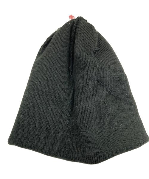 New Era（ニューエラ）New Era (ニューエラ) Supreme (シュプリーム) ニット帽 ブラック サイズ:実寸サイズにてご確認ください。 未使用品の古着・服飾アイテム
