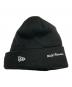 New Era (ニューエラ) Supreme (シュプリーム) ニット帽 ブラック サイズ:実寸サイズにてご確認ください。 未使用品：6000円
