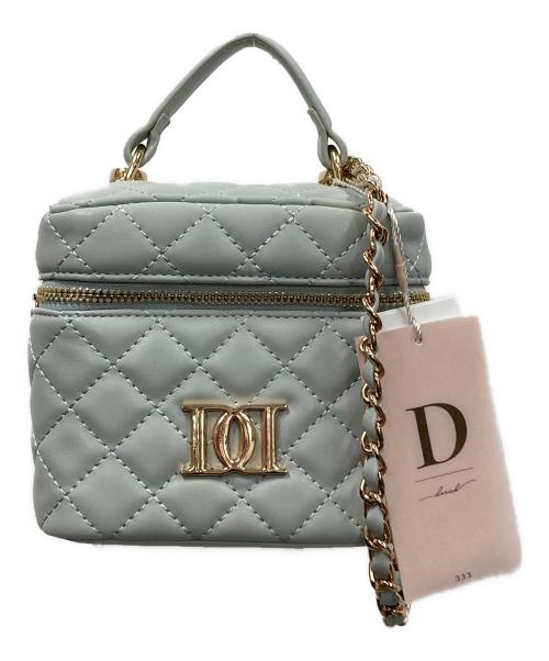 darich（ダーリッチ）darich (ダーリッチ) キルティングスクエアミニバッグ スカイブルー サイズ:実寸サイズにご確認ください。 未使用品の古着・服飾アイテム