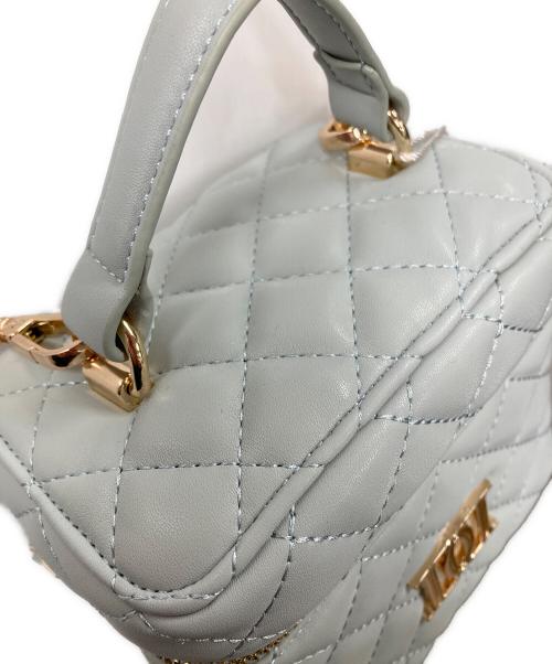 darich（ダーリッチ）darich (ダーリッチ) キルティングスクエアミニバッグ スカイブルー サイズ:実寸サイズにご確認ください。 未使用品の古着・服飾アイテム