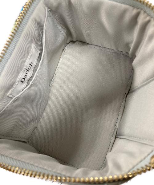 darich（ダーリッチ）darich (ダーリッチ) キルティングスクエアミニバッグ スカイブルー サイズ:実寸サイズにご確認ください。 未使用品の古着・服飾アイテム