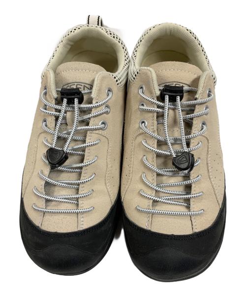 KEEN（キーン）KEEN (キーン) ローカットスニーカー ジャスパー ベージュ サイズ:24.5の古着・服飾アイテム
