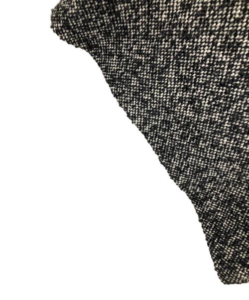 HIROKO KOSHINO（ヒロコ コシノ）HIROKO KOSHINO (ヒロコ コシノ) ショートコート ブラック×ホワイト サイズ:L～LLの古着・服飾アイテム