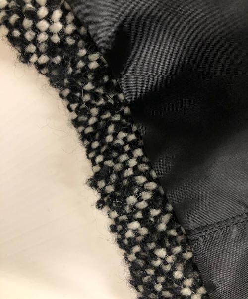 HIROKO KOSHINO（ヒロコ コシノ）HIROKO KOSHINO (ヒロコ コシノ) ショートコート ブラック×ホワイト サイズ:L～LLの古着・服飾アイテム