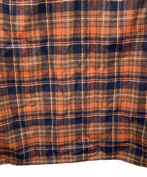 PENDLETON（ペンドルトン）PENDLETON (ペンドルトン) ウールシャツ ブラウン×ネイビー サイズ:Lの古着・服飾アイテム