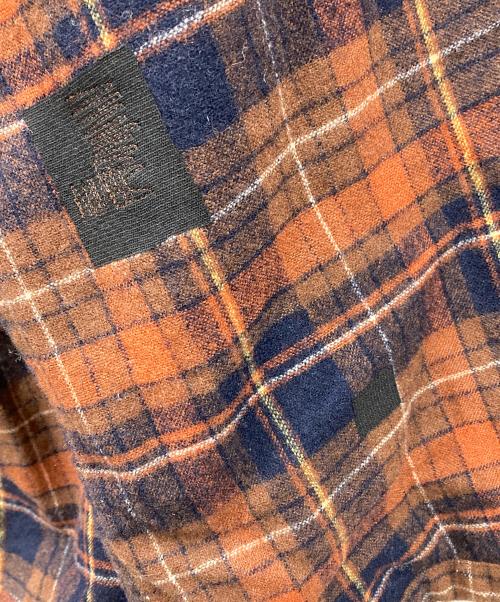 PENDLETON（ペンドルトン）PENDLETON (ペンドルトン) ウールシャツ ブラウン×ネイビー サイズ:Lの古着・服飾アイテム