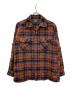 PENDLETON（ペンドルトン）の古着「ウールシャツ」｜ブラウン×ネイビー