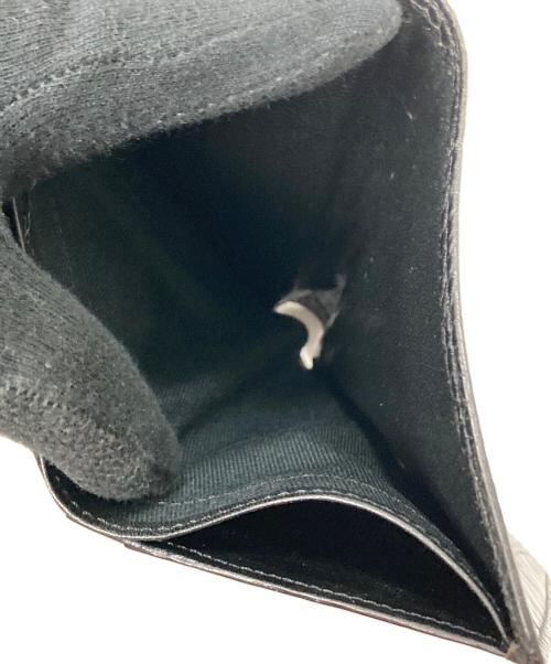 Yves Saint Laurent（イヴサンローラン）Yves Saint Laurent (イヴサンローラン) がま口3つ折り財布 ブラック サイズ:実寸サイズにご確認ください。の古着・服飾アイテム